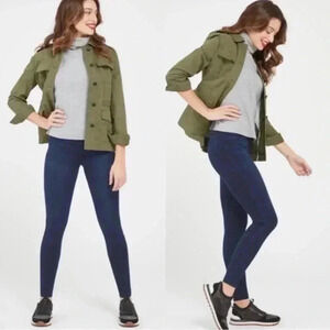 SPANX Jeanish Ankle Leggings Sz‎ S medium wash